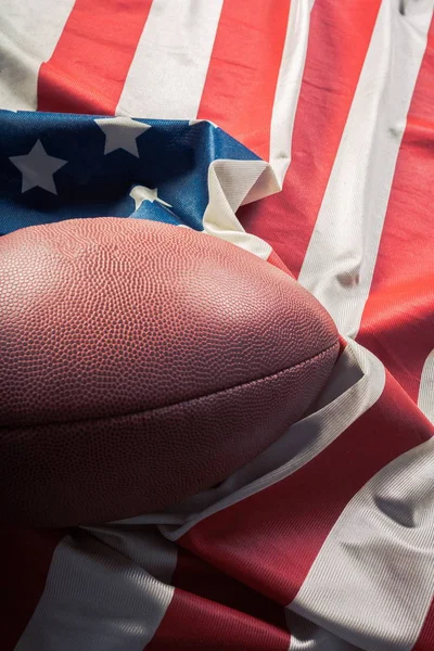 아메리칸 American Football American Glory Flag — 스톡 사진