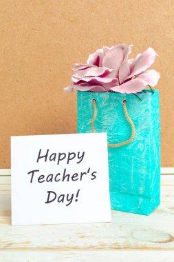 Öğretmenin gün tatil. kopya alanı