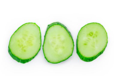 salatalık izole, yakın çekim