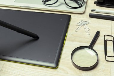 Çalışma place Designer, yakın çekim