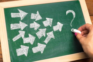 Kayrak kara tahta arka plan yakından görmek 