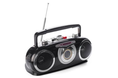 müzik setini beyaz izole 
