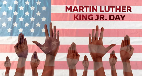 Feliz Martin Luther King Fondo Del Día — Foto de Stock