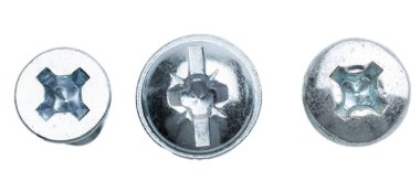 Cıvata beyaz üzerine izole