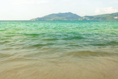 güzel deniz. Tropik cennet.