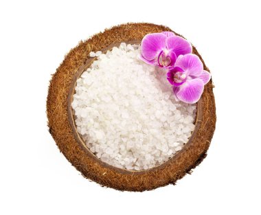 Zen stone ve orkide. Spa konsept