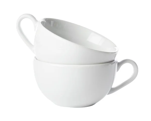 Tasse Thé Isolée Sur Blanc — Photo