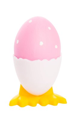 Paskalya arka plan. beyaz izole