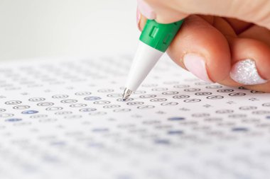 cevapları ile test puanı levha