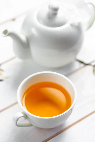 Tea Time Tea Background — Stock Photo, Image