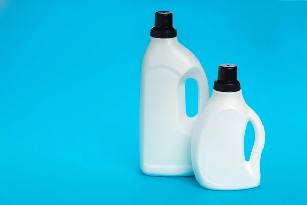 Plastic Bottles Isolated White Background — Stock Photo, Image