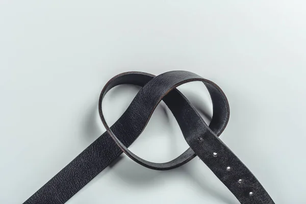 Fashionable Men Leather Belt — Stock Photo, Image