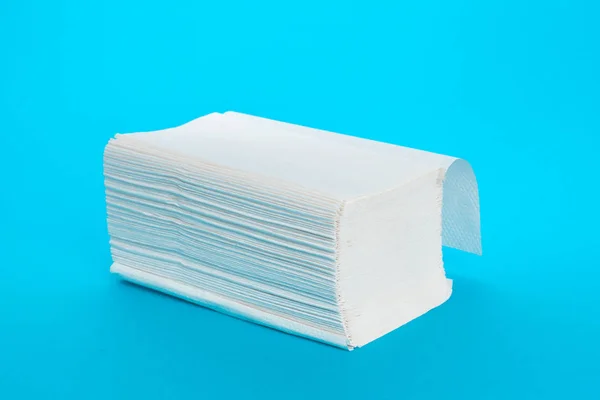 Papieren Handdoeken Stapel Close — Stockfoto