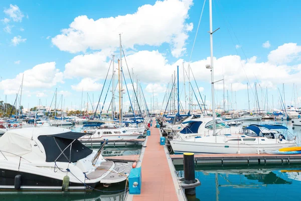 Barche Vela Marina — Foto Stock