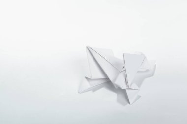 Origami kağıtları yakın çekim