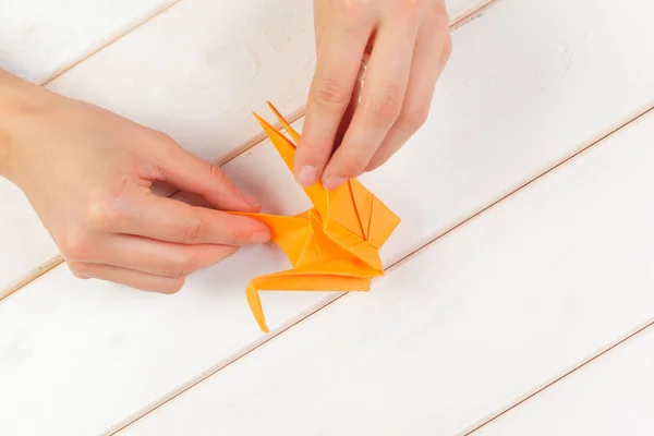 Origami Papírok Közelről — Stock Fotó