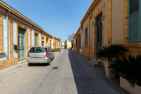Avrupa'nın eski bir şehir sokak sahne