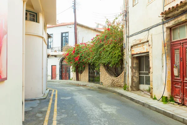 Avrupa'nın eski bir şehir sokak sahne