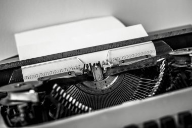 Antika daktilo. Vintage Daktilo Makinesi