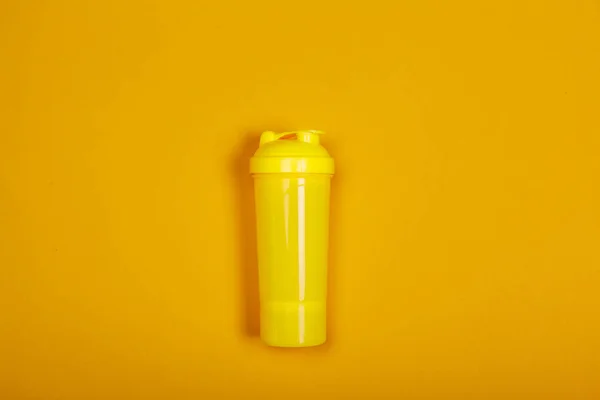 Sport Bottle Top View Background — Stock Photo, Image