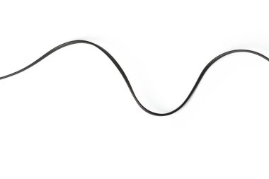 ses ve video girişleri üzerinde beyaz izole