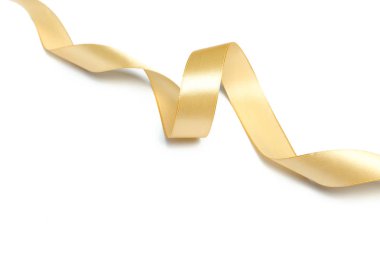 Parlak şerit beyaz arka plan üzerinde izole