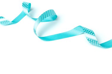 Parlak şerit beyaz arka plan üzerinde izole