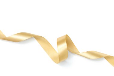 Parlak şerit beyaz arka plan üzerinde izole