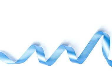 Parlak şerit beyaz arka plan üzerinde izole