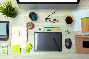 Çalışma place Designer, yakın çekim
