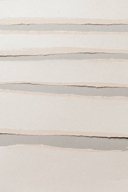 Beyaz yırtık kağıt arka plan, yakından görmek 