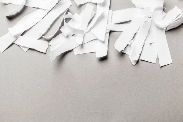 White Ripped Paper Background Close View — Stock Photo, Image