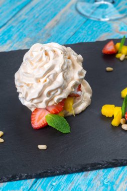 Tatlı kurabiye ve plaka, yakından görmek