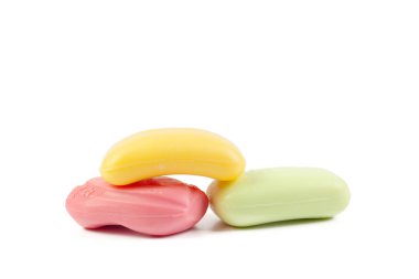 sabun beyaz, yakın çekim görüntüsü üzerinde