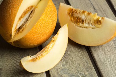 tablo, yakından görmek taze olgunlaşmış kavun