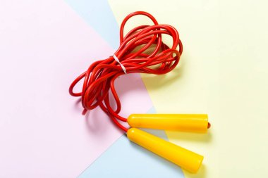 bir atlama ipi, yakından görmek