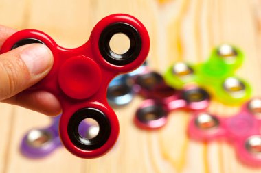 popüler kıpır Spinner oyuncak, yakından görmek