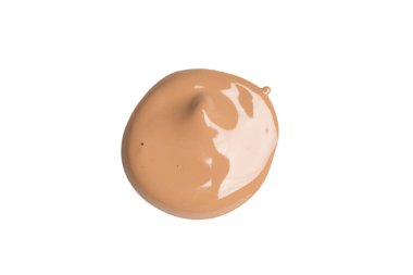 lekeli Vakfı doğal beyaz arka plan üzerinde makyaj