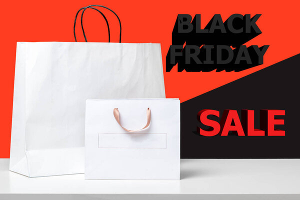 Black Friday Sale Background Template. Colorful Shopping Banner