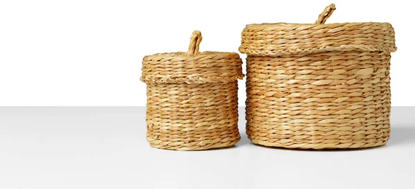 Baskets Table — Stock Photo, Image
