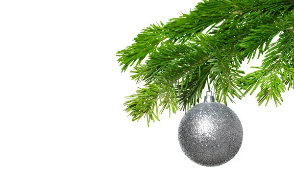 Kerstversiering Geïsoleerd Witte Achtergrond — Stockfoto