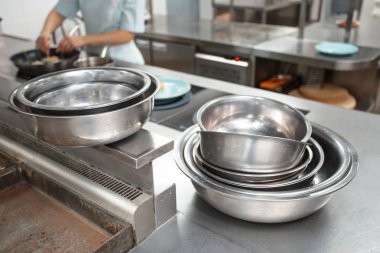 Yüzey ve mutfak Ekipmanı, yakından görmek çalışmak