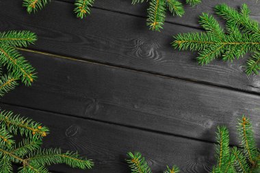 Kopya Alanı olan Noel Ağacı Arkaplanı