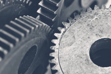 Yığın vites görünümünü yakın çekim