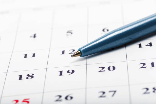 Check Out Tanggal Dalam Konsep Kalender Bisnis — Stok Foto