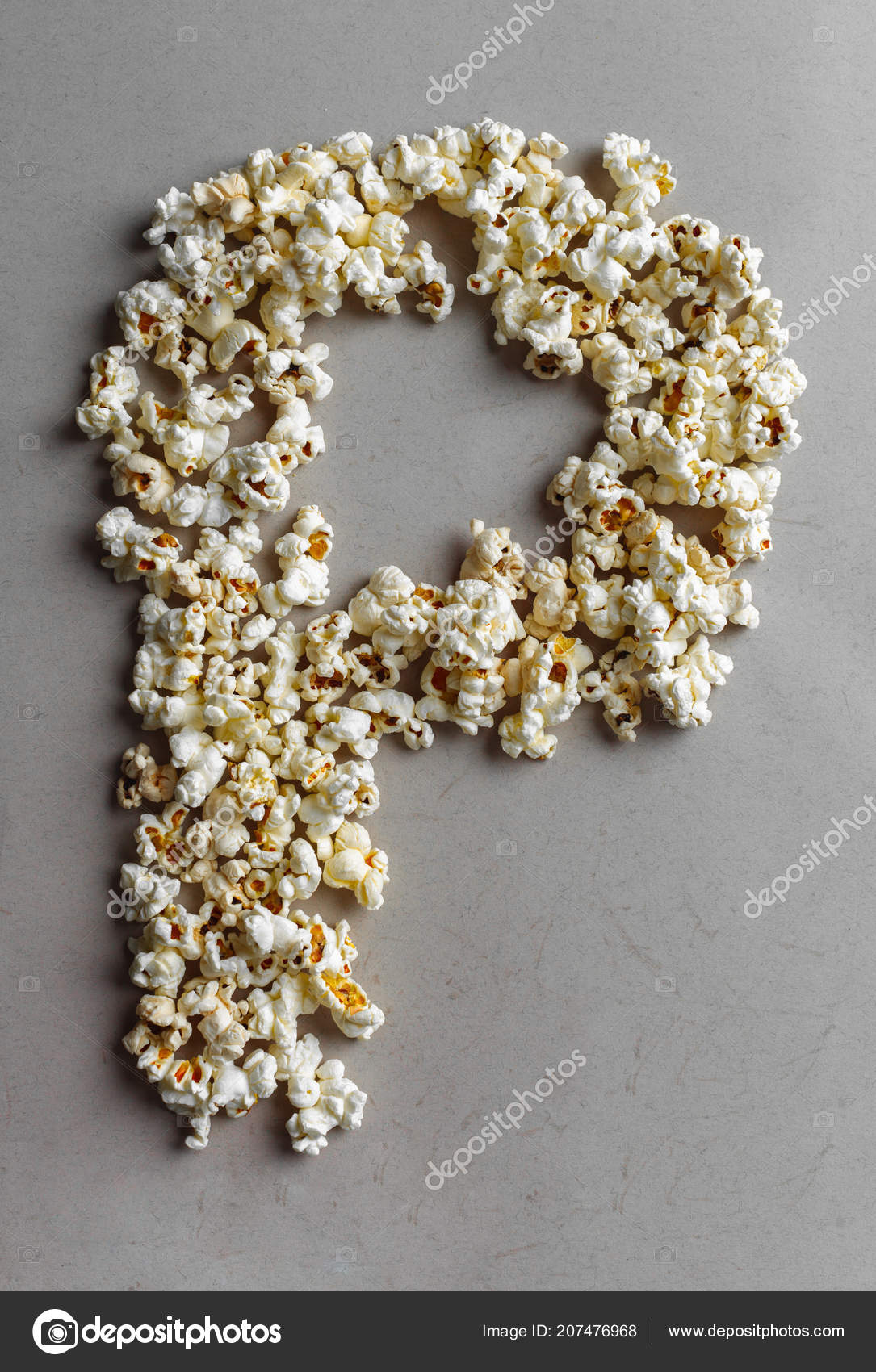 Popcorn Alphabet Letter Stock Photo by ©Fotofabrika 207476968