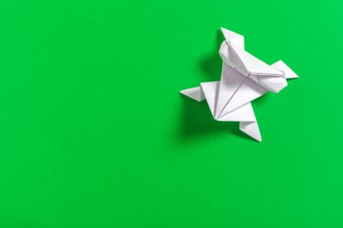 Origami kağıtları yakın çekim