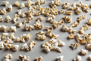 Taze patlamış mısır, gıda arka plan