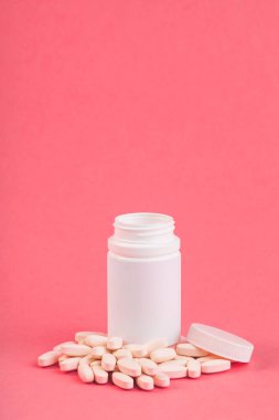 tabletler ve hap, görünümü kapatın