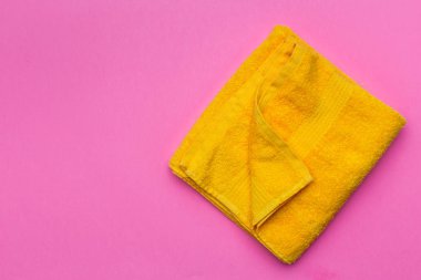 Spa havlu, üstten görünüm